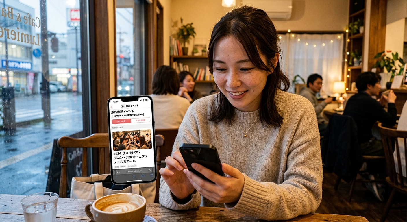 現役利用者が教える浜松市婚活の裏ワザ｜他では聞けない攻略法