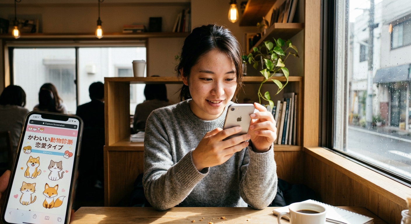 あなたはどの「恋愛タイプ」？無料診断で意外すぎる自分を発見！