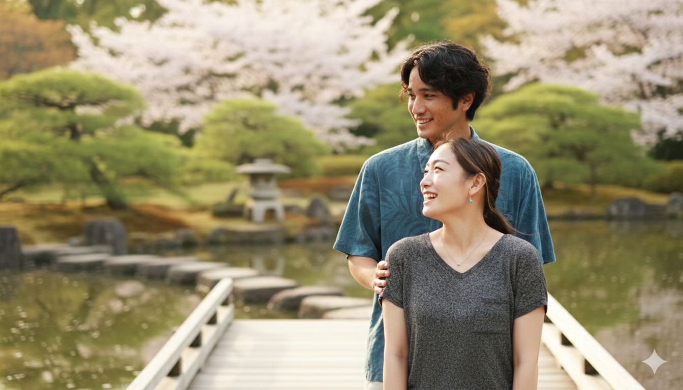 {{https://yoitoki.app.link/ownblog_en}}信頼関係を築く大人のカップルが自然に手を繋いでいる姿