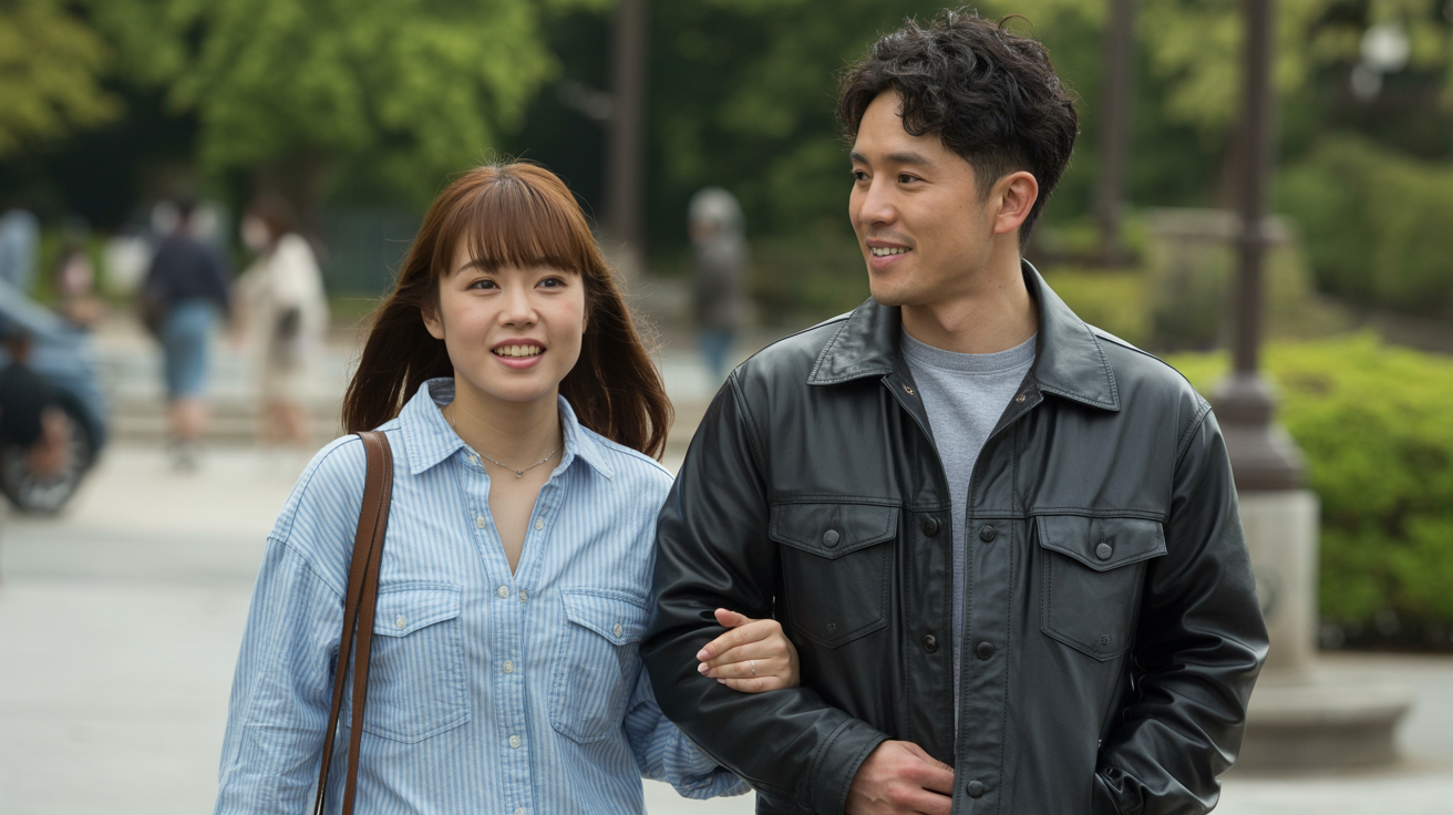 日本の普通 の 女性関係 ― 本当のつながりの瞬間