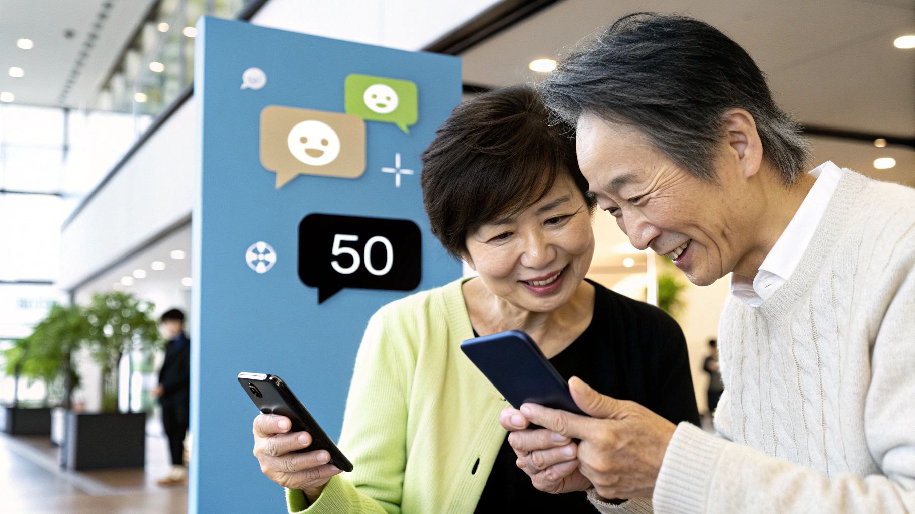 出 会 系 アプリ 50 代｜2025年おすすめ12選と安全な出会い方